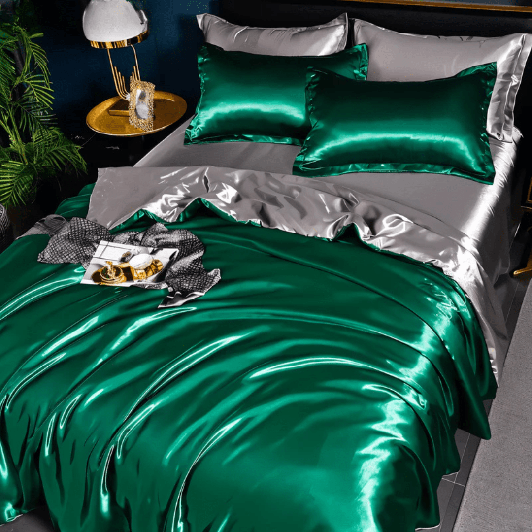 PURELISS – Set di lenzuola in seta lussuosa per il massimo comfort