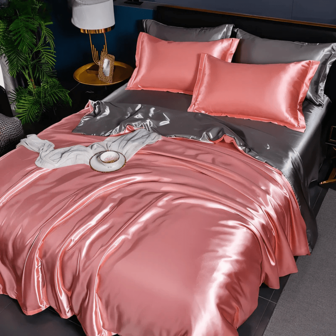 PURELISS – Set di lenzuola in seta lussuosa per il massimo comfort