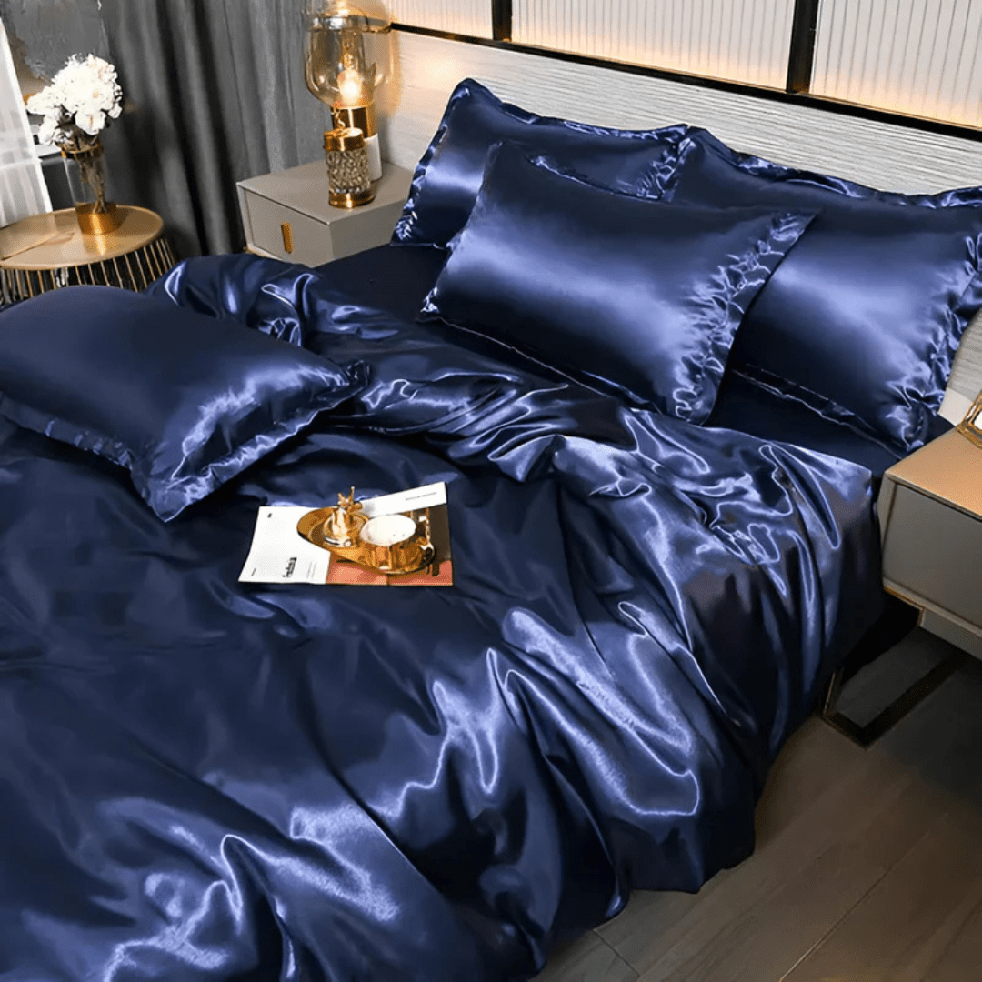 PURELISS – Set di lenzuola in seta lussuosa per il massimo comfort