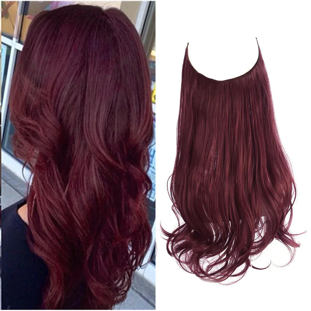 SecretHair | Extension in Capelli Veri Premium | 100% Qualità REMY | Volume e Lunghezza Senza Cuciture | Lucentezza Naturale | Resistenti al Calore e Durevoli