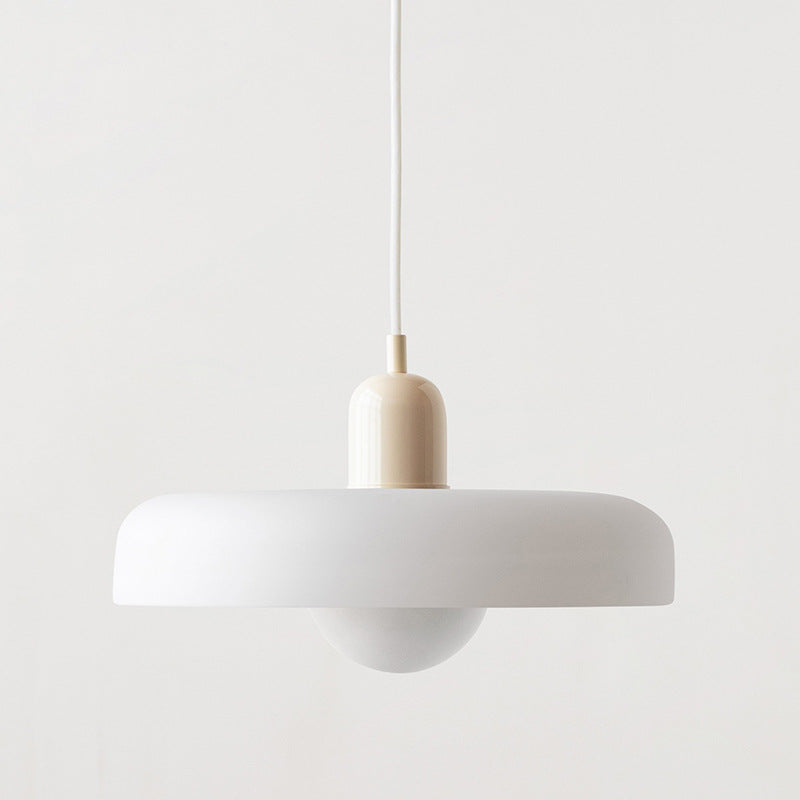 Liora Bauhaus Lampadario in Vetro con Regolazione dell'Altezza