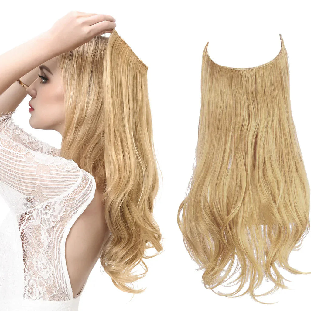 SecretHair | Extension in Capelli Veri Premium | 100% Qualità REMY | Volume e Lunghezza Senza Cuciture | Lucentezza Naturale | Resistenti al Calore e Durevoli