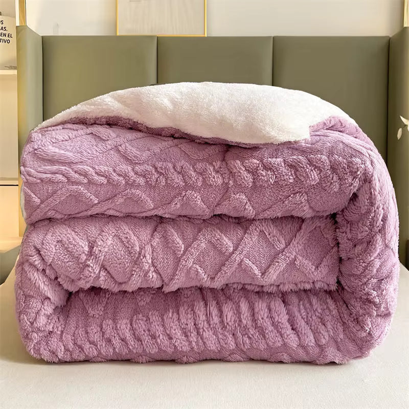 Coperta Ponderata NylaWeave Con Cashmere di Pecora Per Comfort Invernale