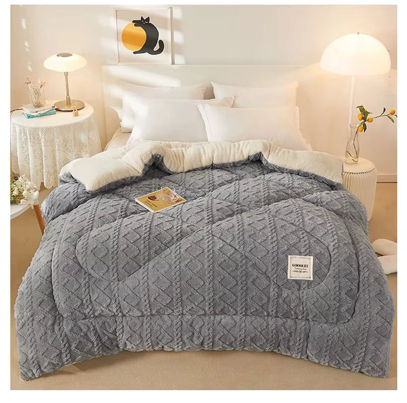 Coperta Ponderata NylaWeave Con Cashmere di Pecora Per Comfort Invernale