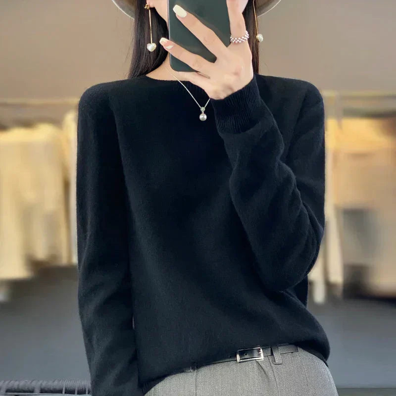 Maglione in Lana Merino Sylvara per Donne Made in Australia