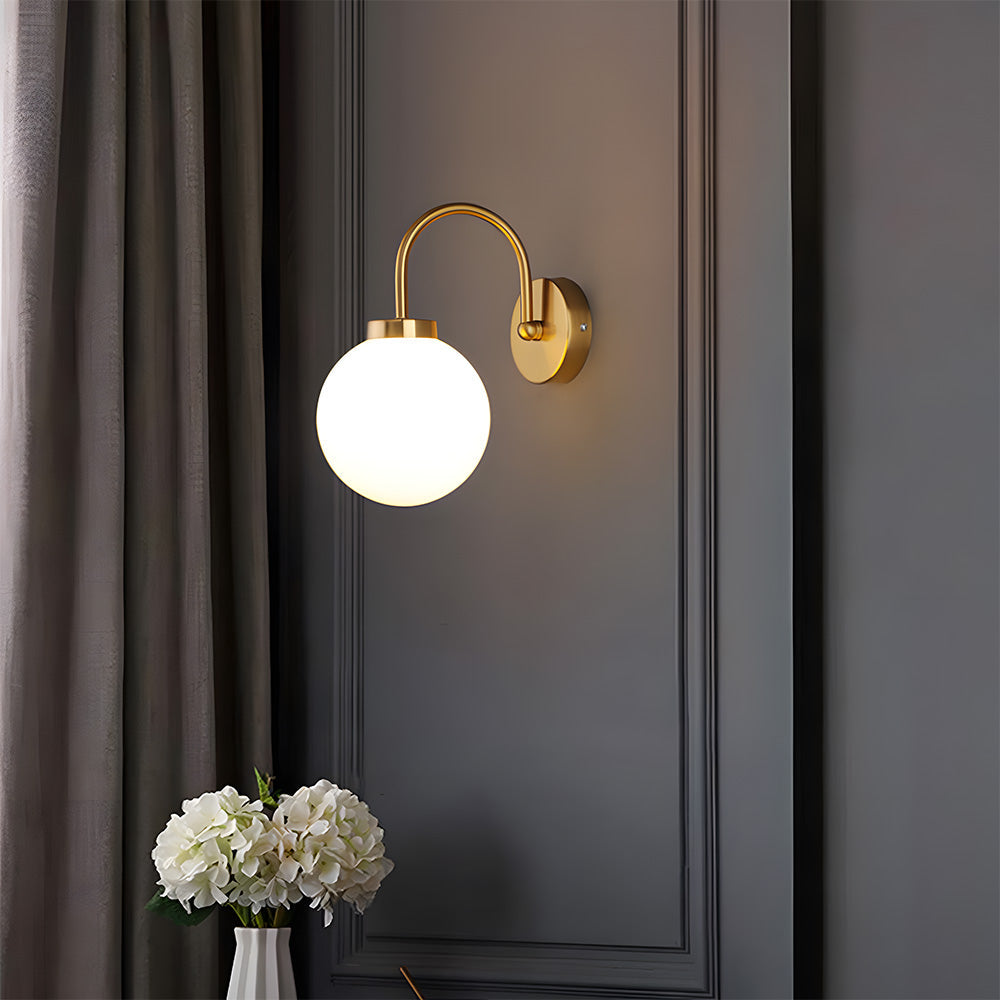 Lampada da Parete Saleno – Vetro – Trasparente – 26×24 cm – Moderna & Classica