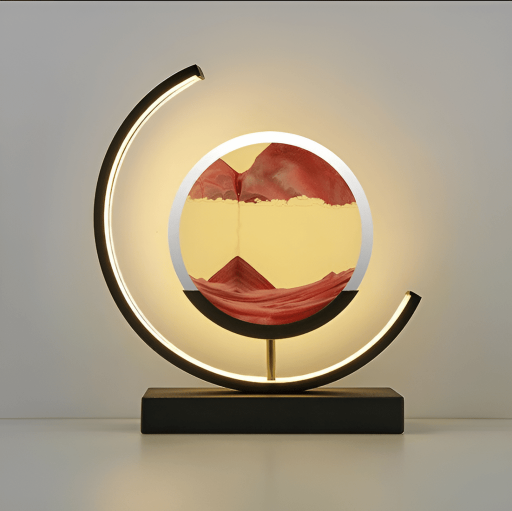 SAND GLOW – Movimento di sabbia rilassante e luce d'atmosfera