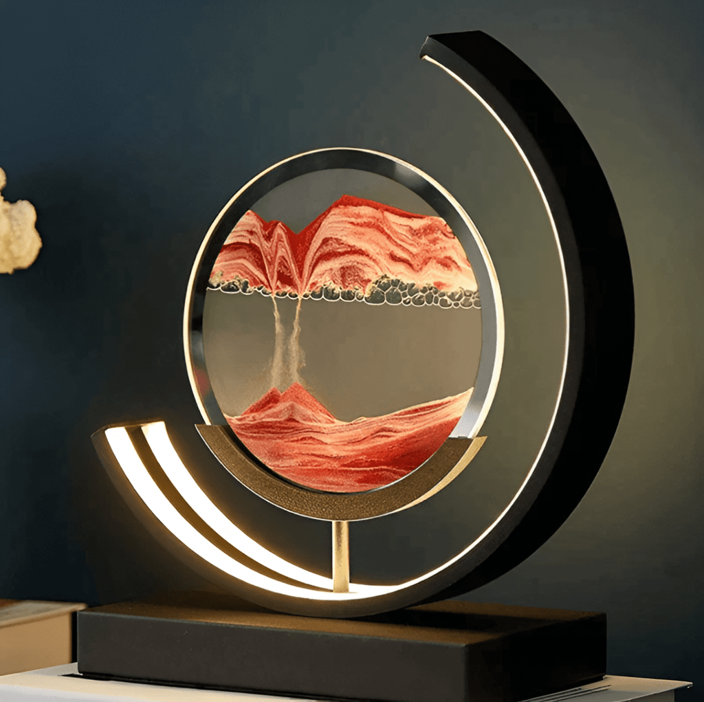 SAND GLOW – Movimento di sabbia rilassante e luce d'atmosfera