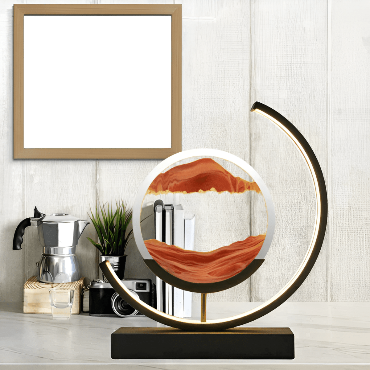 SAND GLOW – Movimento di sabbia rilassante e luce d'atmosfera