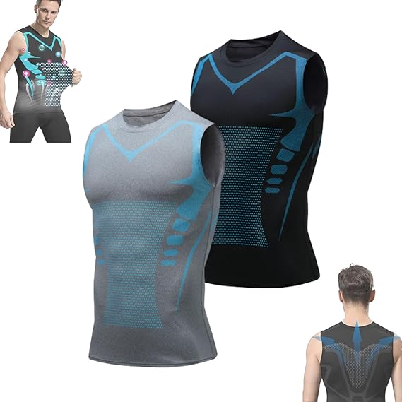 Sandsberg | Gilet Modellante da Uomo | Compressione Modellante in Vita
