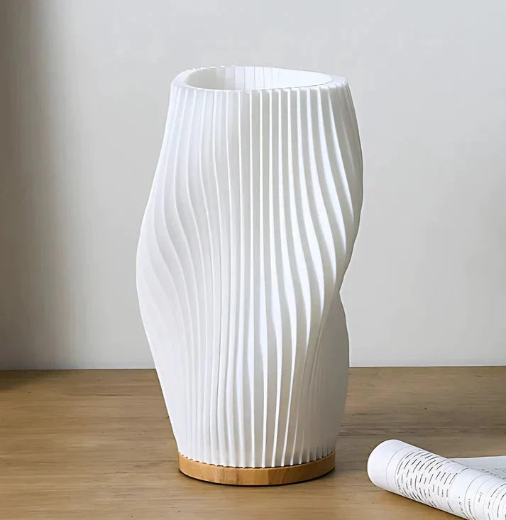 Sareno Lampada da Tavolo – Metallo & ABS – Bianco Caldo/Bianco Naturale – 20,5×11 cm/28×16 cm – Dimmerabile per Accenti Eleganti