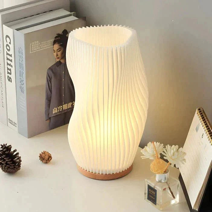 Sareno Lampada da Tavolo – Metallo & ABS – Bianco Caldo/Bianco Naturale – 20,5×11 cm/28×16 cm – Dimmerabile per Accenti Eleganti
