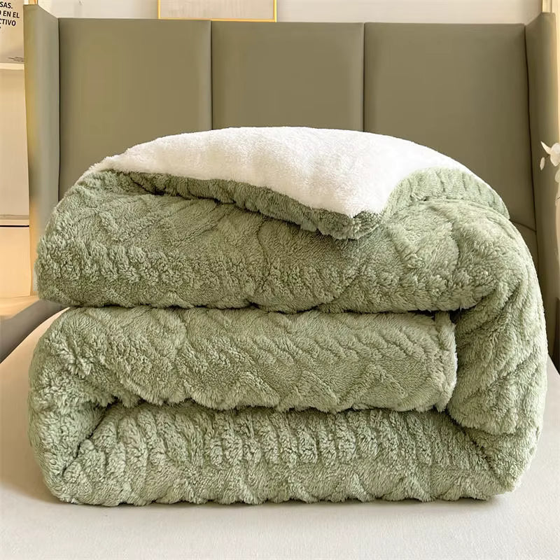 Coperta Ponderata NylaWeave Con Cashmere di Pecora Per Comfort Invernale