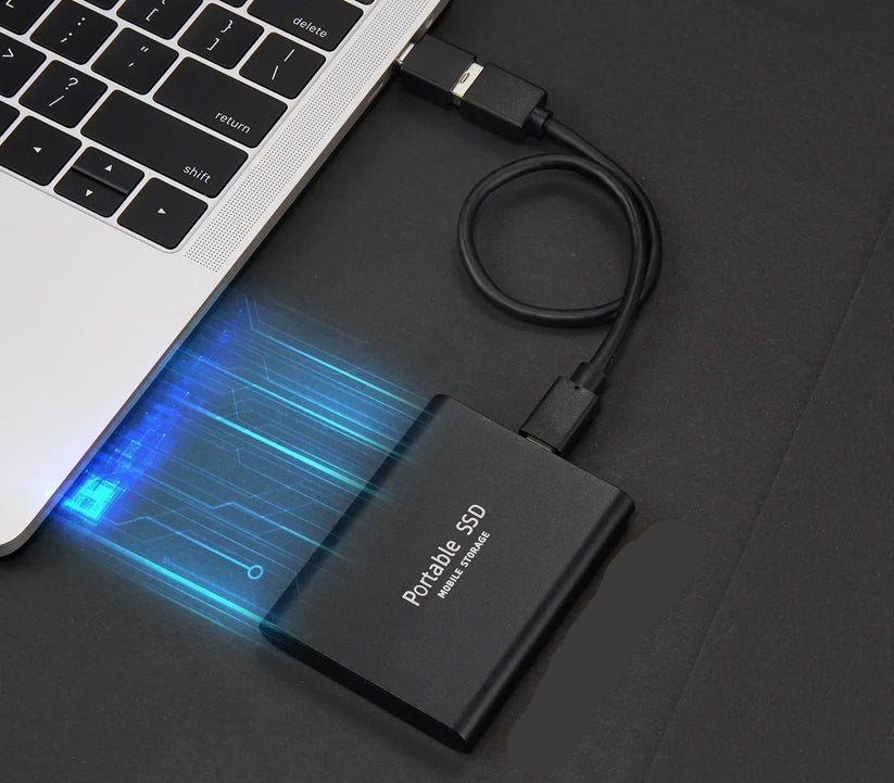 Speedora Ultra SSD Esterno | USB 3.1 Type-C | Fino a 1000 MB/s | 500 GB / 1 TB / 2 TB | Compatto & Resistente agli Urti