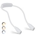 Lampada LED per collo LumiNeck | Ricaricabile USB | 3 colori di luce e dimmerabile senza interruzioni | Flessibile e portatile