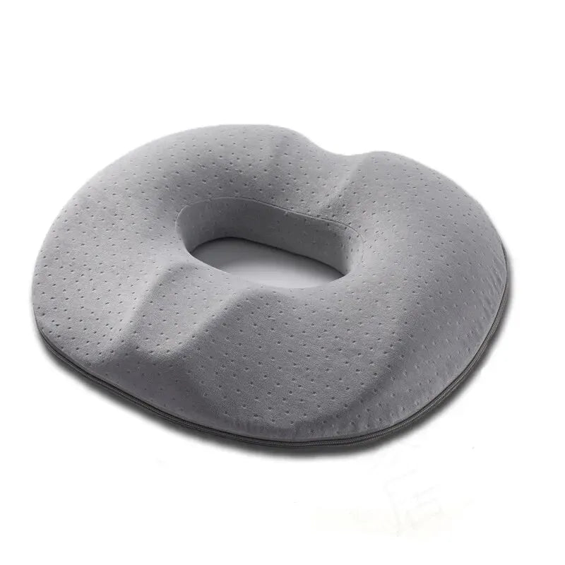 OrthoRelax | Cuscino per seduta in Memory Foam | Sollievo per il coccige e la colonna vertebrale | Ergonomico e Confortevole