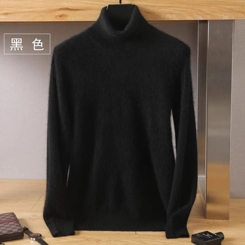 Maglione in Cashmere Aureo da Uomo, 100% Cashmere