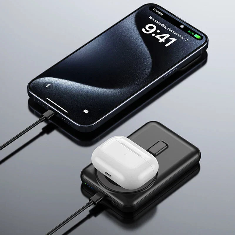 PowerNova SolarCharge 20.000mAh Powerbank con MagSafe e Ricarica Wireless | Ricarica USB-C e Solare