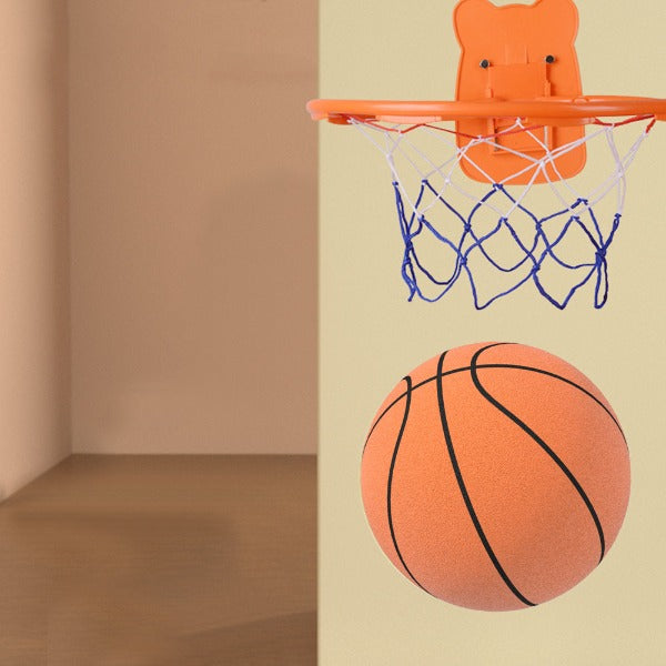 Sandsberg | Pallone da Basket Indoor Silenzioso | Rimbalzo Morbido e Silenzioso
