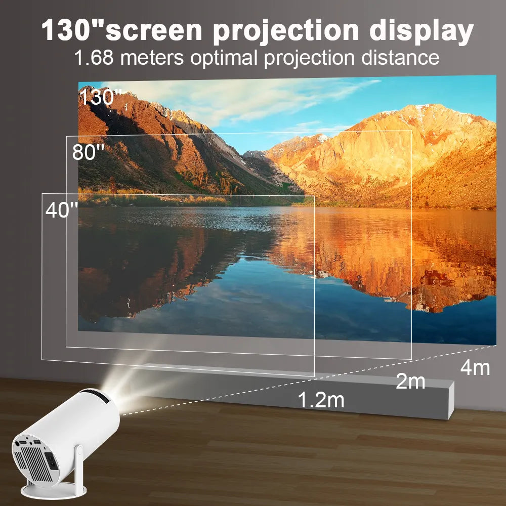 HomeVision Projector | Proiettore Ultra HD per Cinema