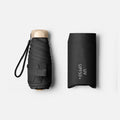 Solivio Mini-Ombrello | Protezione UV & Resistente al Vento | Ultra Leggero | Formato Compatto 19cm