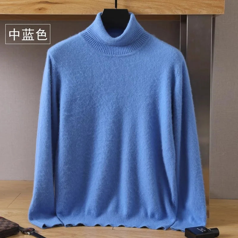 Maglione in Cashmere Aureo da Uomo, 100% Cashmere
