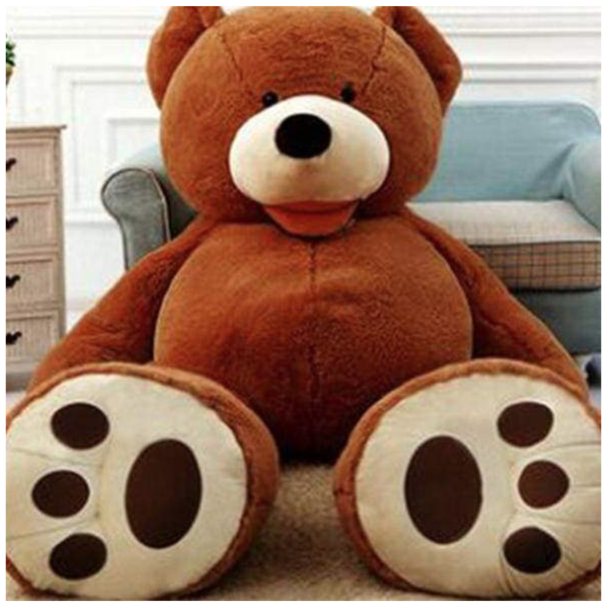 Regalo Personalizzato di Orso di Peluche Gigante per Tutte le Età