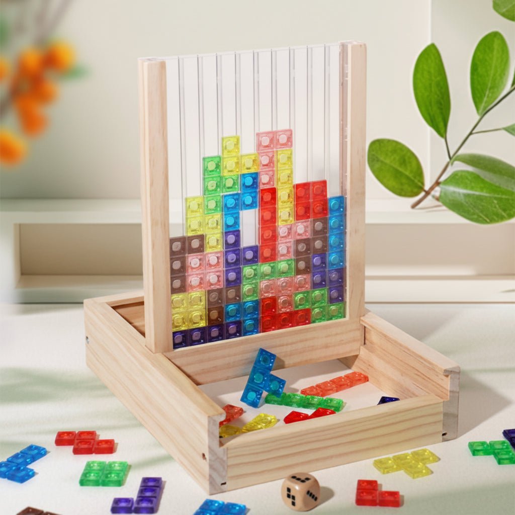 ECOBLOCK – Puzzle in legno per un gioco sostenibile e allenamento mentale