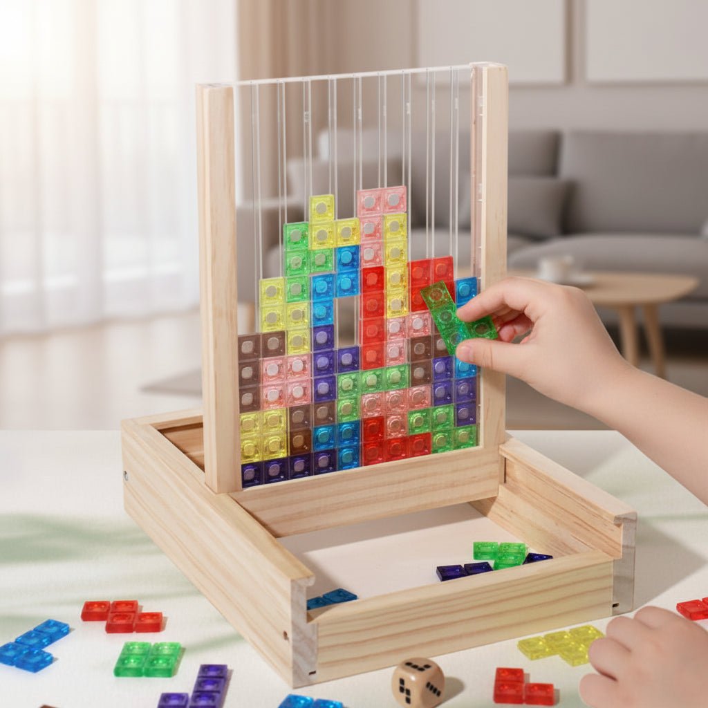 ECOBLOCK – Puzzle in legno per un gioco sostenibile e allenamento mentale