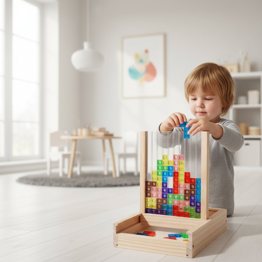 ECOBLOCK – Puzzle in legno per un gioco sostenibile e allenamento mentale