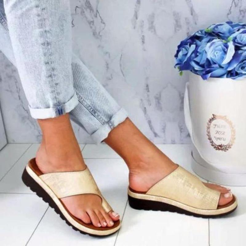 Sandali ortopedici da donna, correttivi per Hallux Valgus