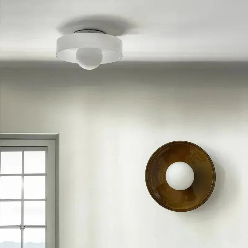 GLASSGLOW Lampada da soffitto – Design nordico in vetro per un'illuminazione elegante
