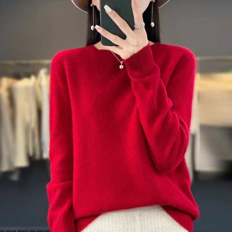 Maglione in Lana Merino Sylvara per Donne Made in Australia