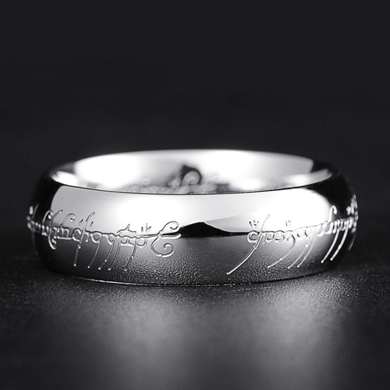 Sandsberg | Anello Luminoso | Scrittura Elfica Luminescente | Vari Colori