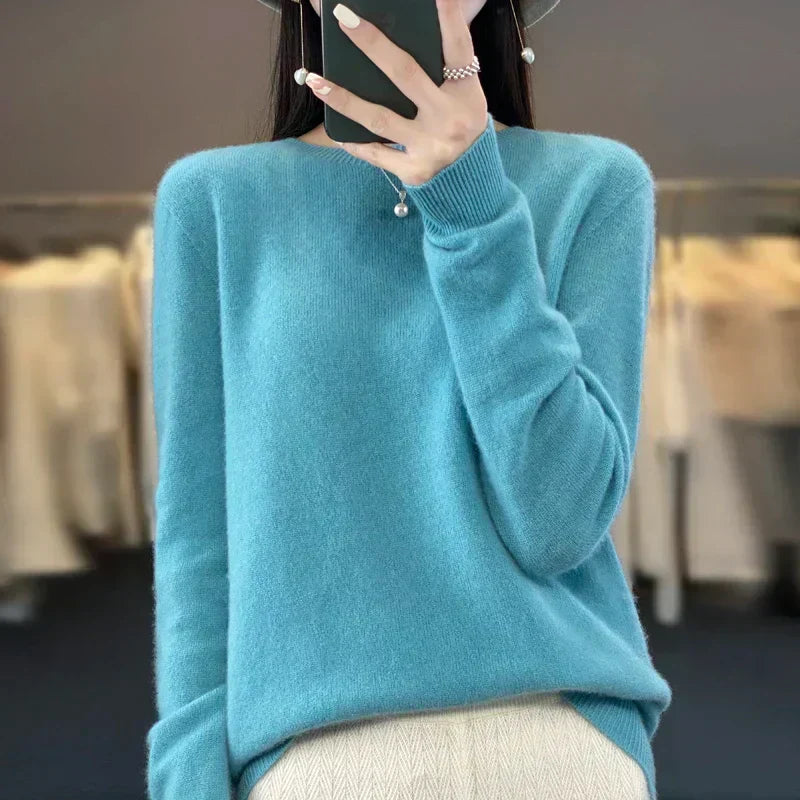 Maglione in Lana Merino Sylvara per Donne Made in Australia