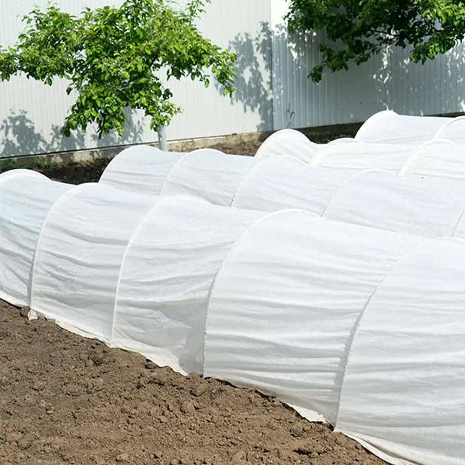 Set di archi da giardino Plantura FlexGrow in fibra di vetro | Tunnel da piantare fai-da-te per aiuole e semenzai | Inossidabile e riutilizzabile | Inclusi connettori
