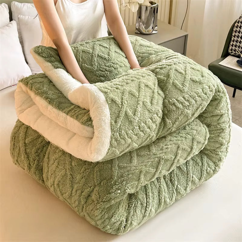 Coperta Ponderata NylaWeave Con Cashmere di Pecora Per Comfort Invernale