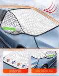 FrostGuard Pro | Copertura per Parabrezza a 5 Strati | Magnetica e Resistente al Vento | Protezione Completa dal Ghiaccio