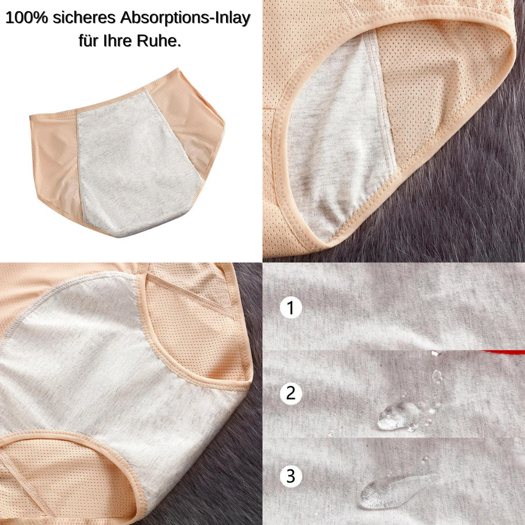 Sandsberg | Biancheria intima a prova di perdita | 100% protezione assorbente | Diversi colori