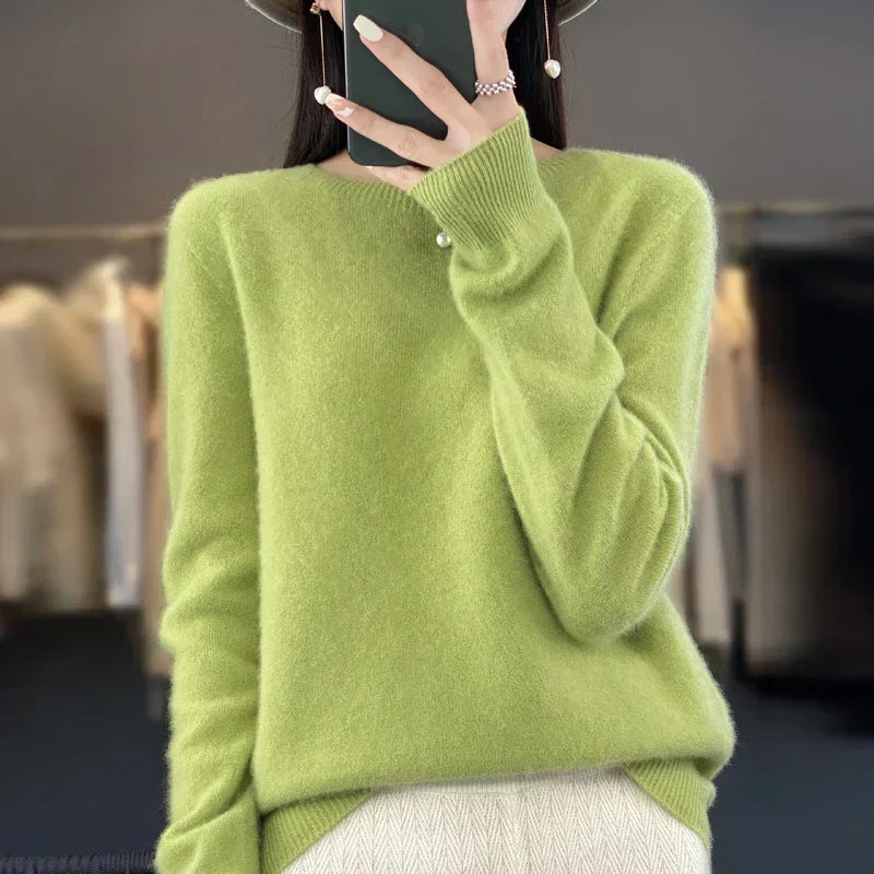 Maglione in Lana Merino Sylvara per Donne Made in Australia