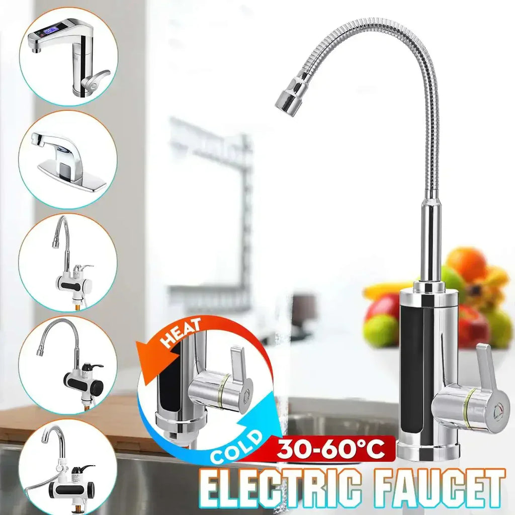 Brehn | Rubinetto da cucina elettrico da 3000W con acqua calda immediata - FlowHeat