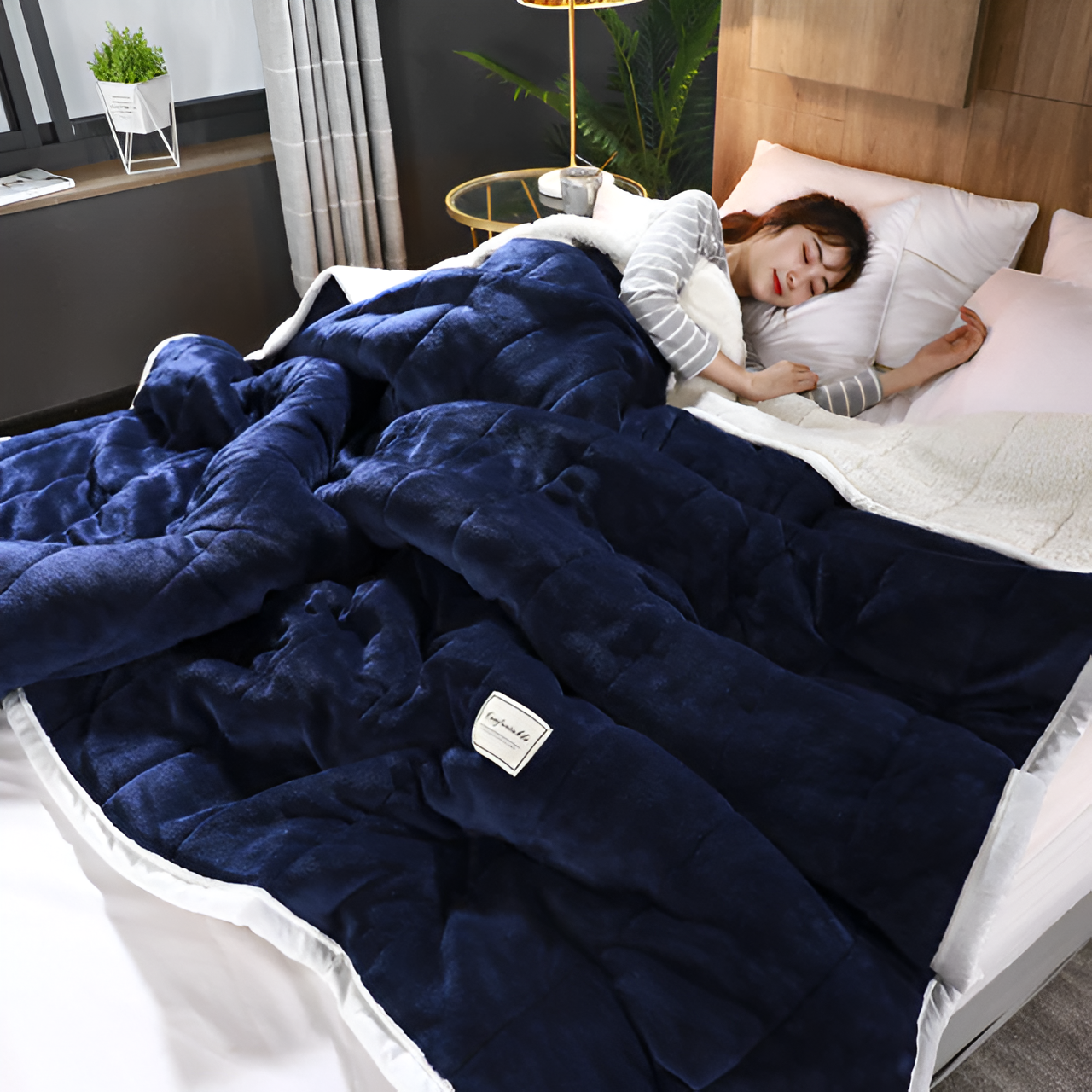 Coperta in Fleece di Lusso - Super Morbida, Confortevole e Calda - Materiali di Alta Qualità