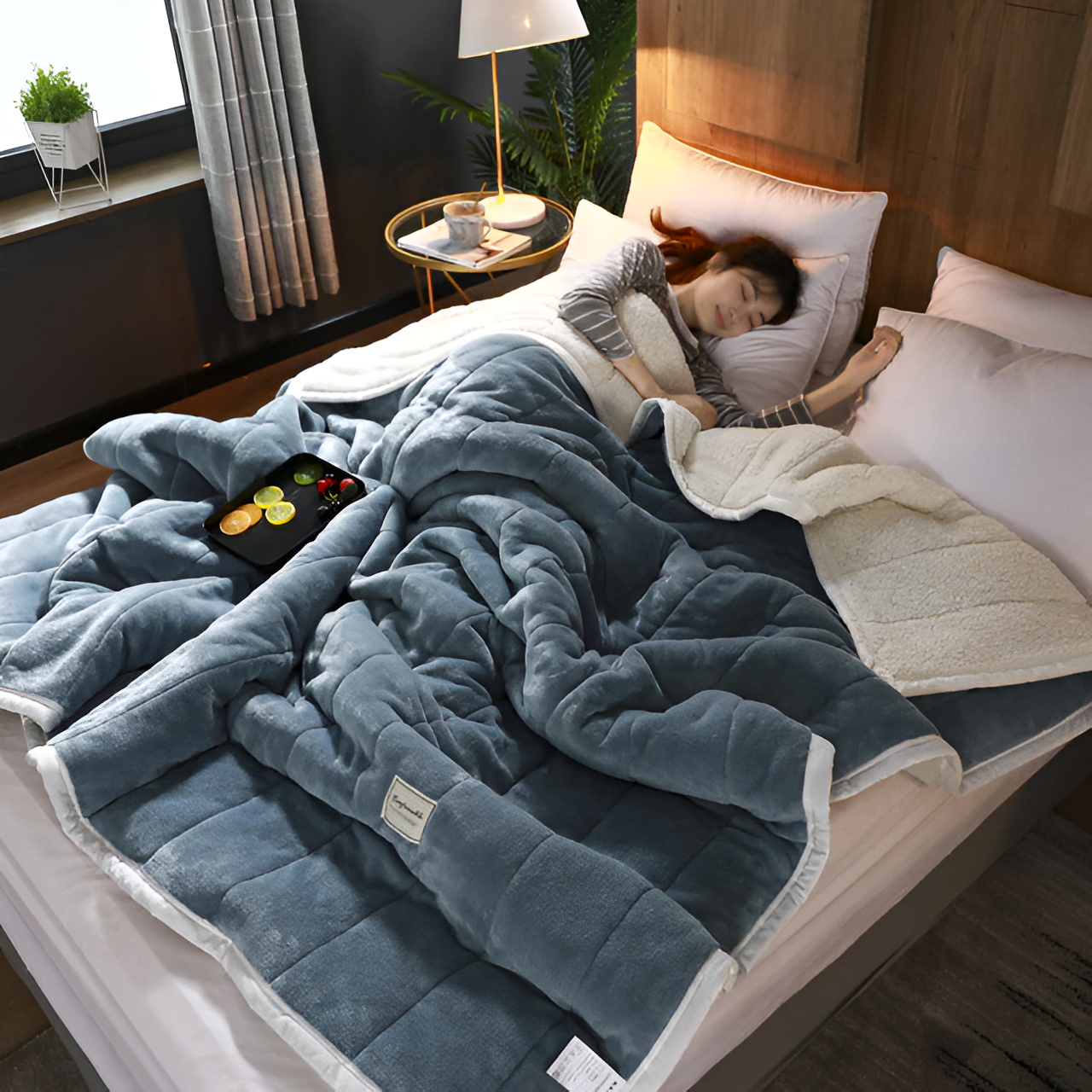 Coperta in Fleece di Lusso - Super Morbida, Confortevole e Calda - Materiali di Alta Qualità