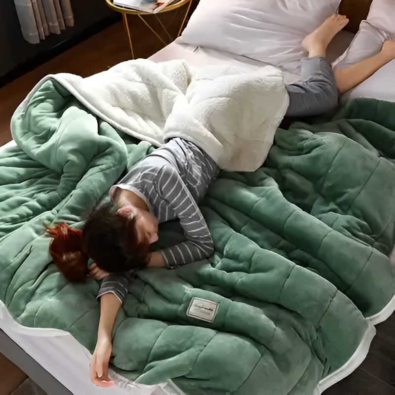 Coperta in Fleece di Lusso - Super Morbida, Confortevole e Calda - Materiali di Alta Qualità