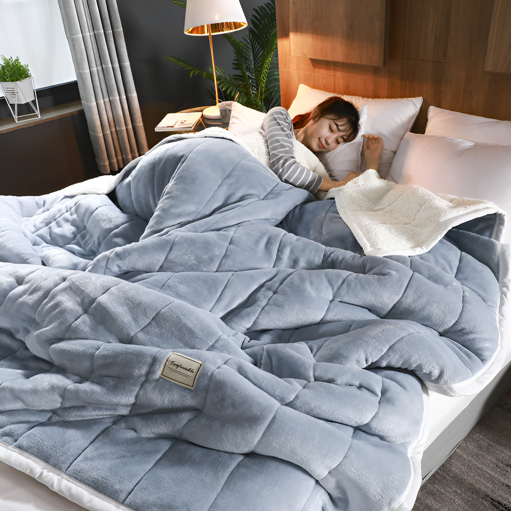 Coperta in Fleece di Lusso - Super Morbida, Confortevole e Calda - Materiali di Alta Qualità