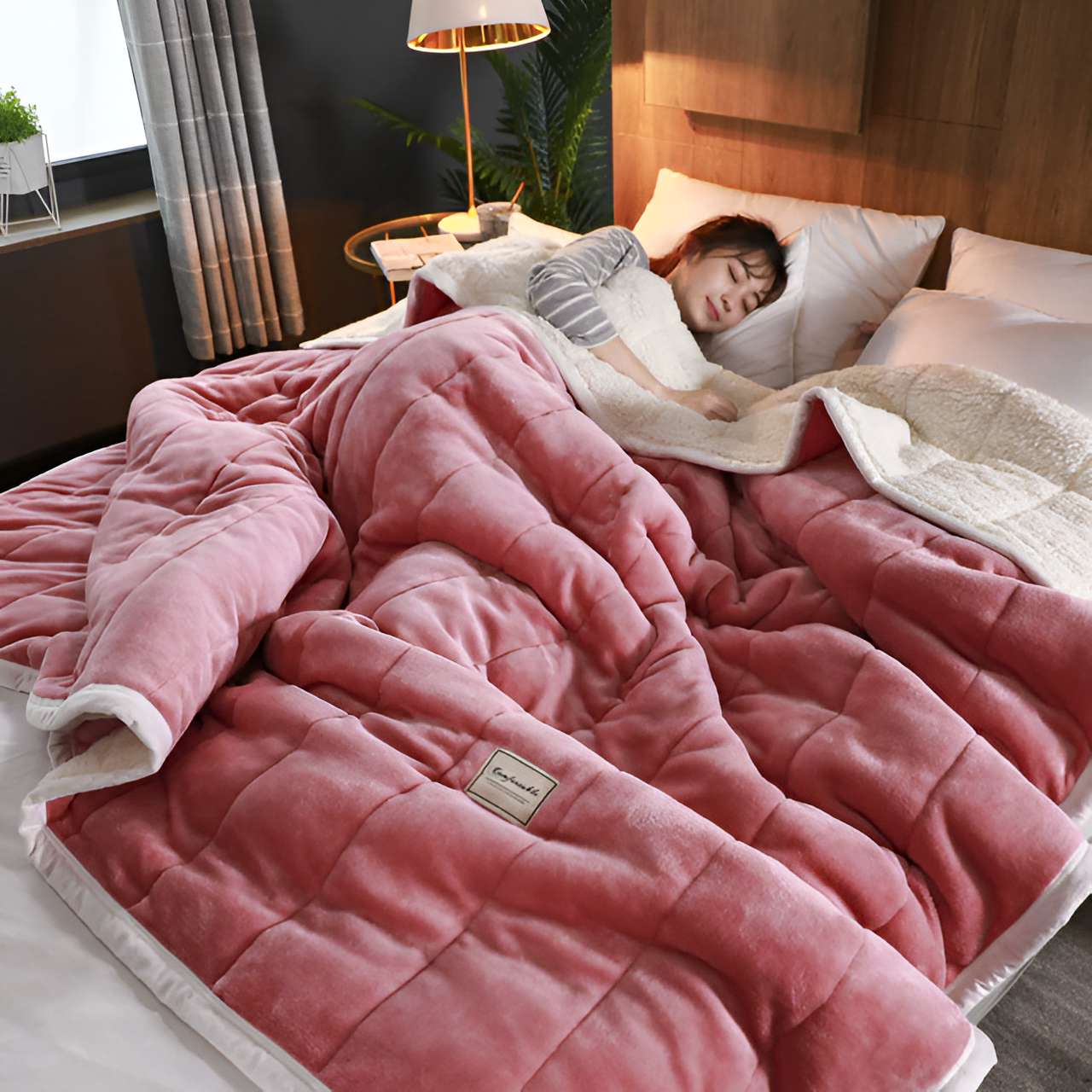 Coperta in Fleece di Lusso - Super Morbida, Confortevole e Calda - Materiali di Alta Qualità