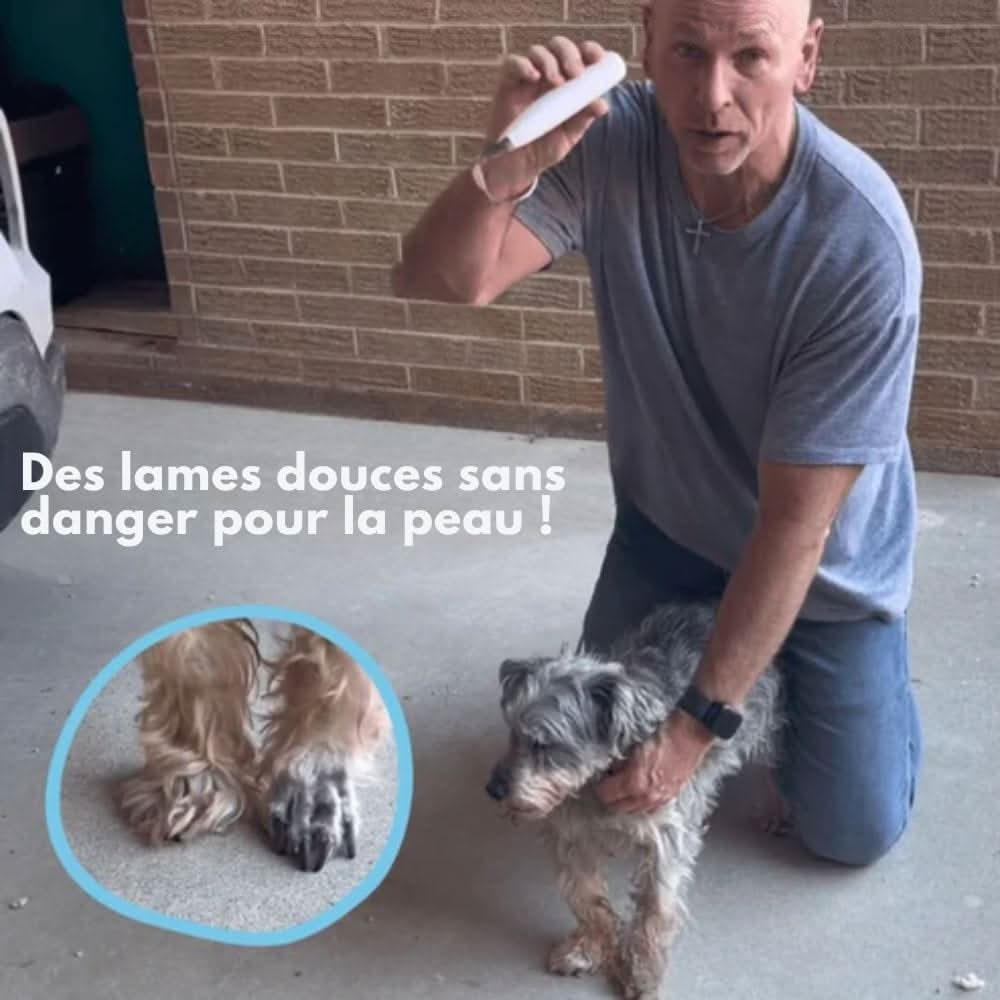 SilentPet Trimmer – Tagliacapelli silenzioso per aree sensibili di cani e gatti