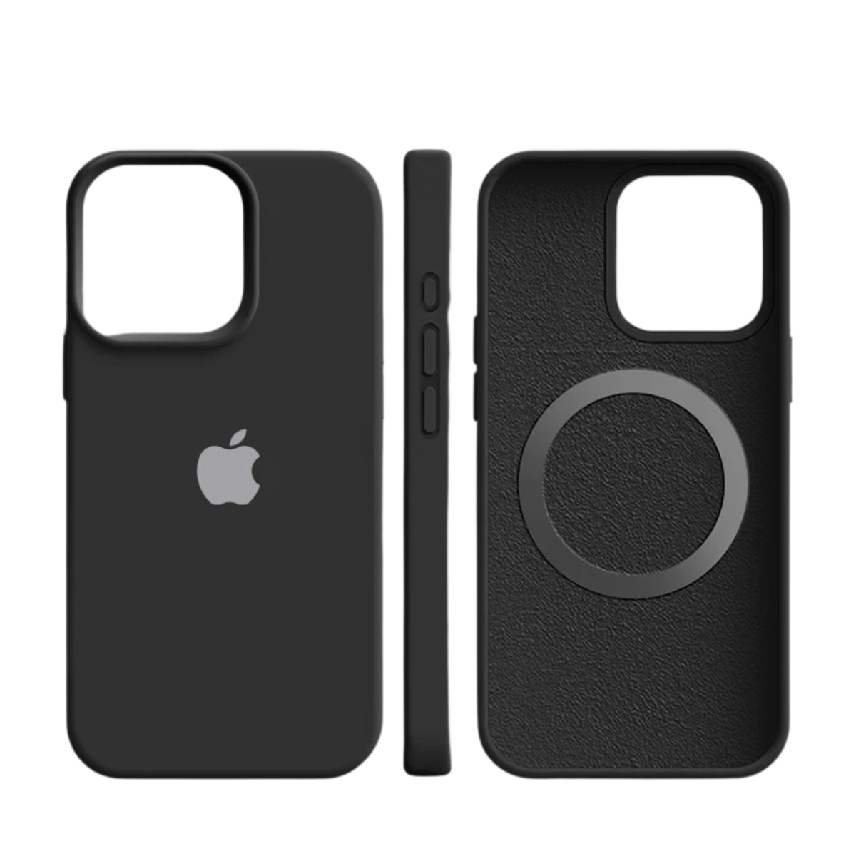 MagneSoft Luxe Custodia in Silicone | Compatibile con MagSafe & Sottile | iPhone