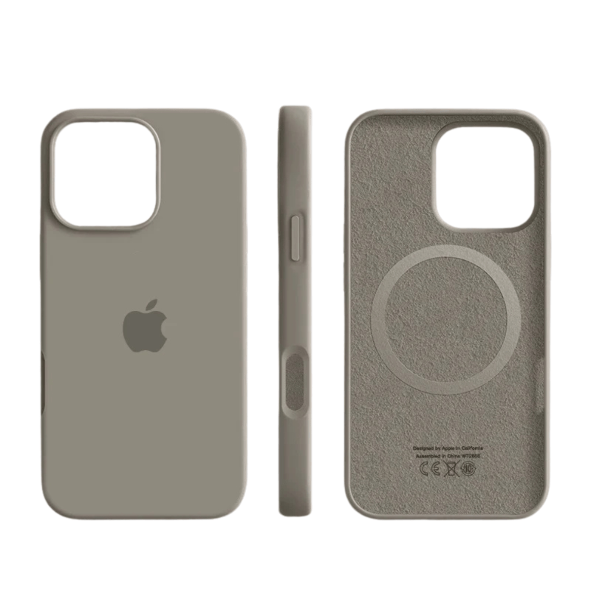 MagneSoft Luxe Custodia in Silicone | Compatibile con MagSafe & Sottile | iPhone