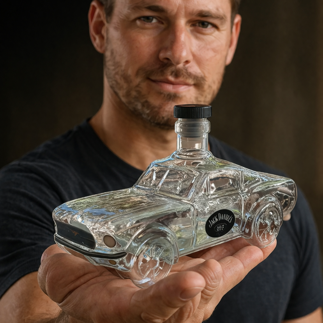 Decanter per Whiskey Mustang | Design Mustang | Vetro Fatto a Mano